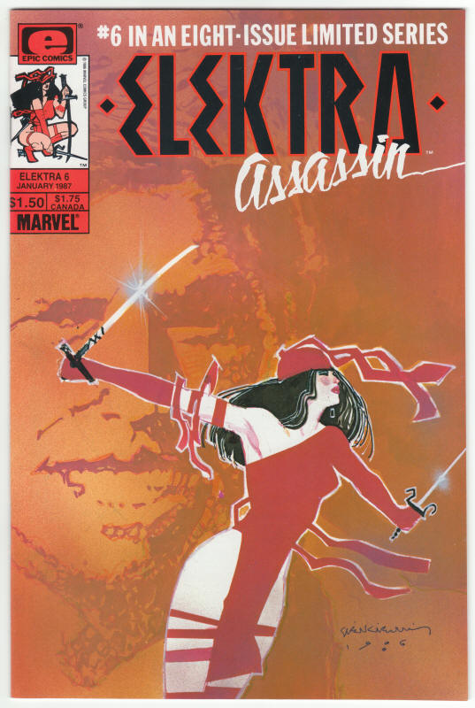 Elektra Assassin #6 front cover