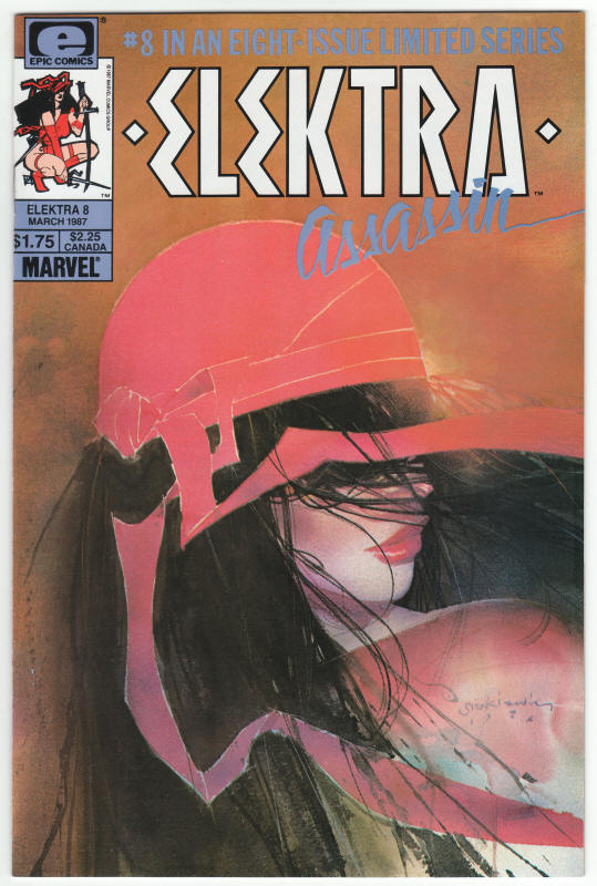 Elektra Assassin #8 front cover