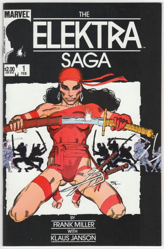 Elektra Saga #1 front cover