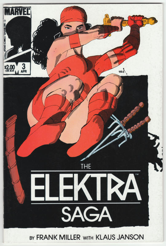 Elektra Saga #3 front cover