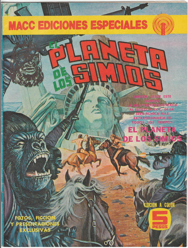 El Planeta De Los Simios 1 front cover