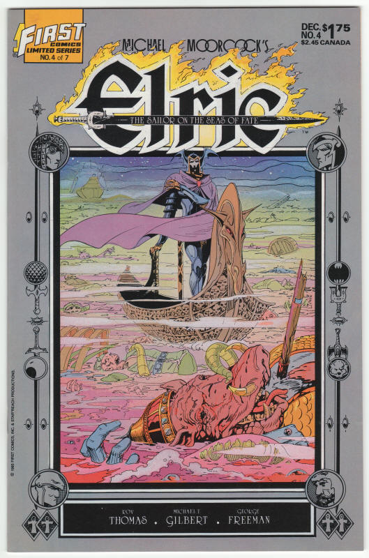 Elric The Sailor On The Seas Of Fate 4 front cover