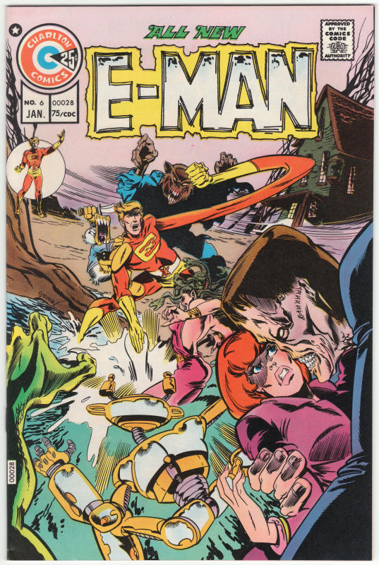 E-Man 6 front cover