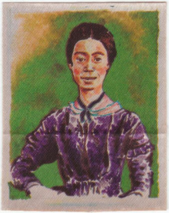 Emily Dickinson Colorano Silk Cachet Sticker