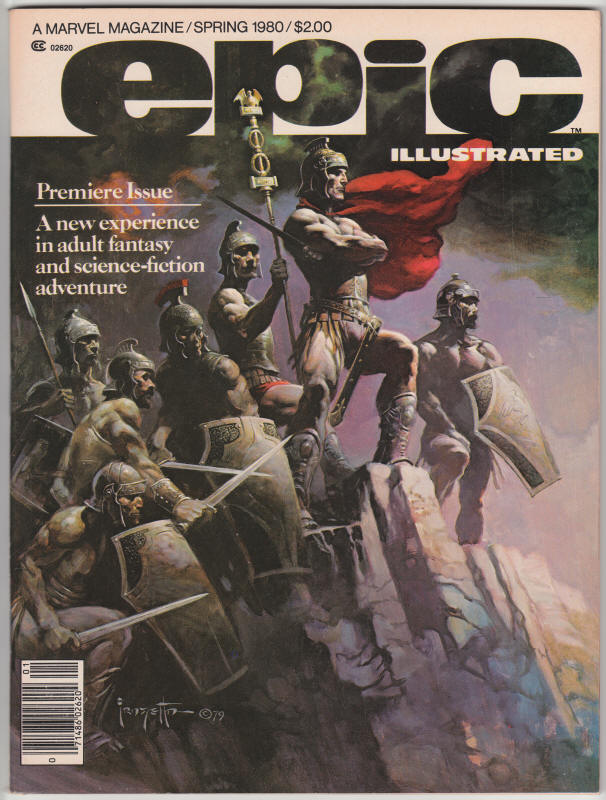 Epic Illustrated #1 front cover