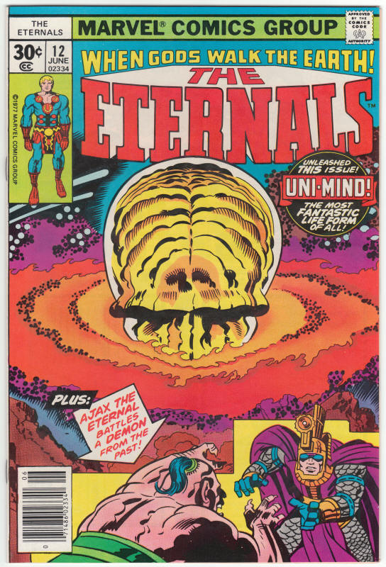 The Eternals #12 front cover