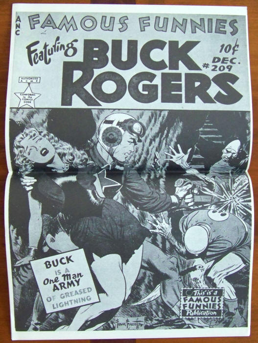 Frank Frazetta Famous Funnies #209 Cover Poster