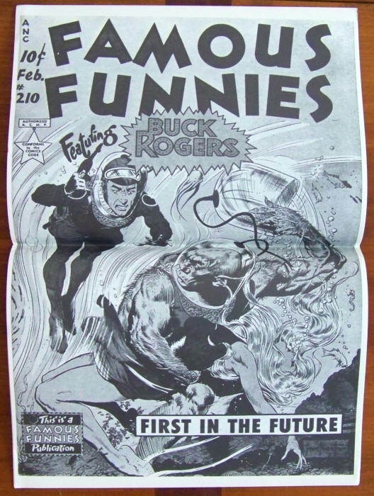 Frank Frazetta Famous Funnies #210 Cover Poster