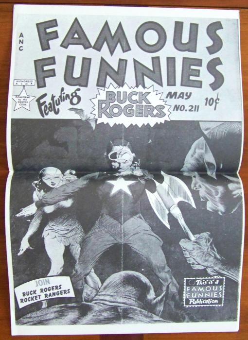 Frank Frazetta Famous Funnies #212 Cover Poster