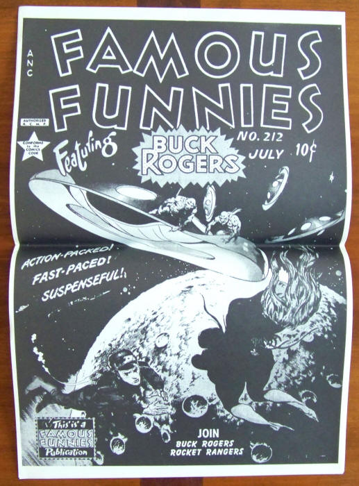 Frank Frazetta Famous Funnies #211 Cover Poster
