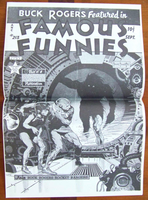 Frank Frazetta Famous Funnies #213 Cover Poster