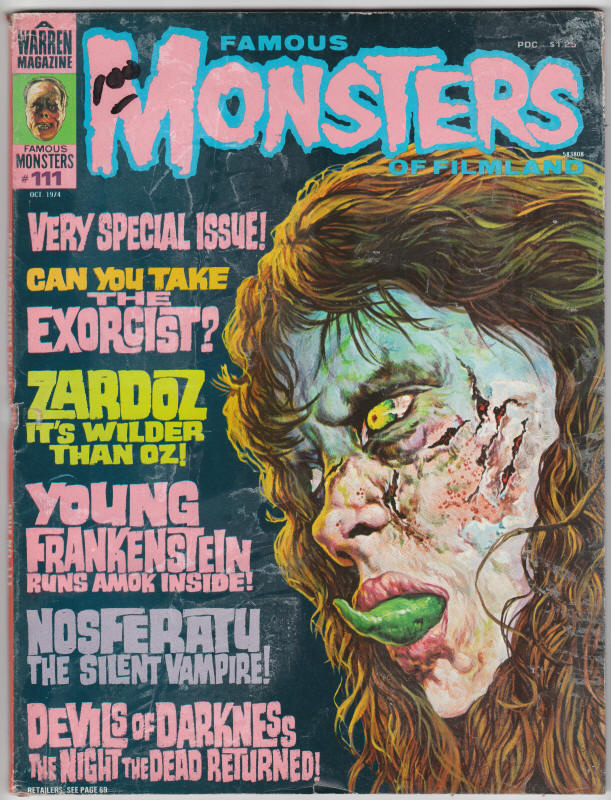Famous Monsters Of Filmland #111 front cover