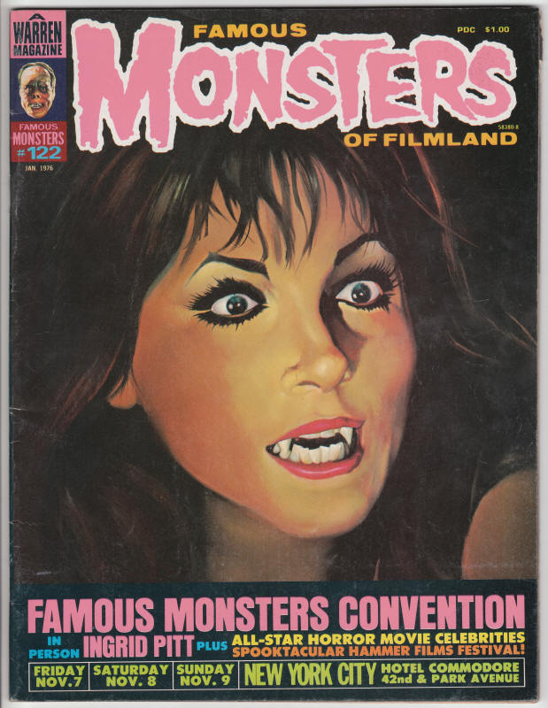 Famous Monsters Of Filmland #122 front cover