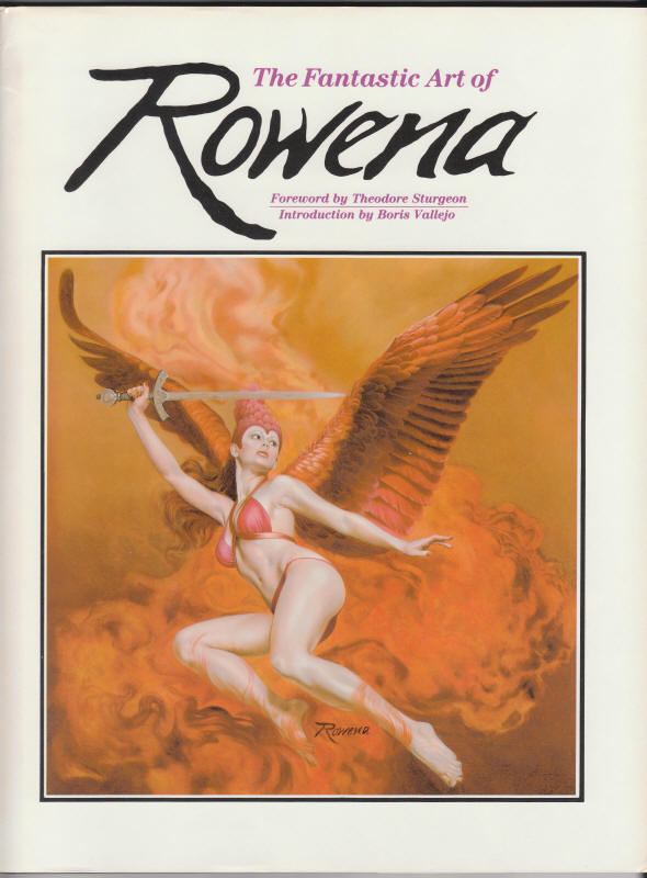 The Fantastic Art Of Rowena front cover