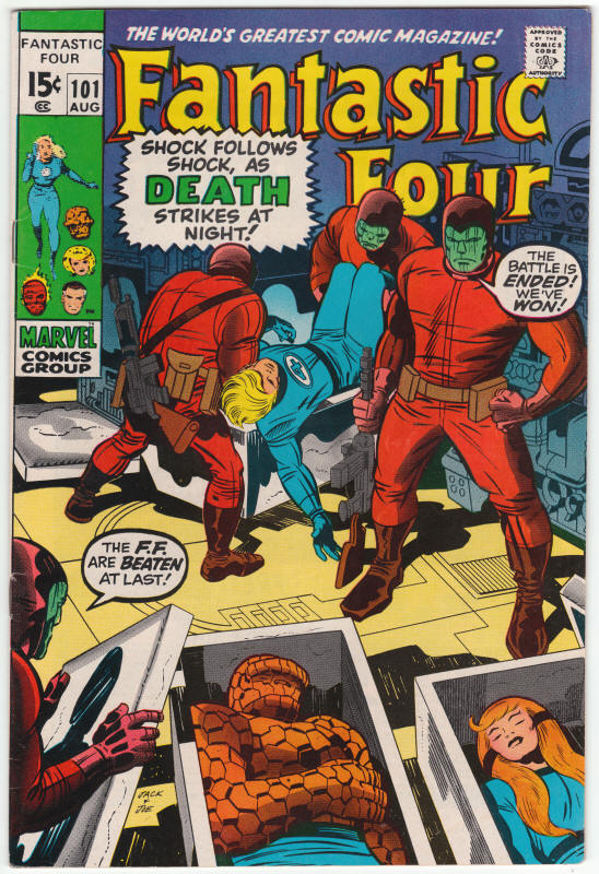 Fantastic Four 101 front cover