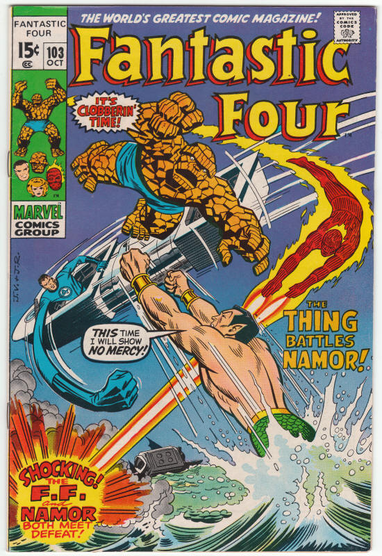 Fantastic Four #103 front cover