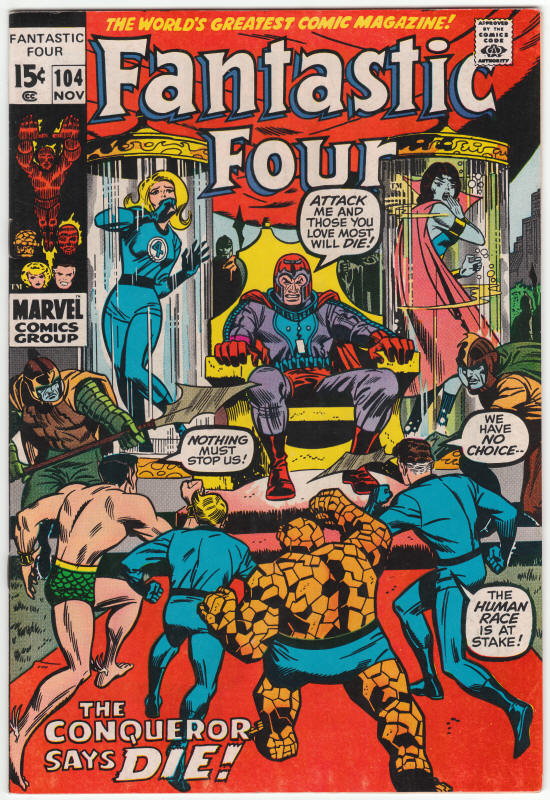 Fantastic Four 104 front cover