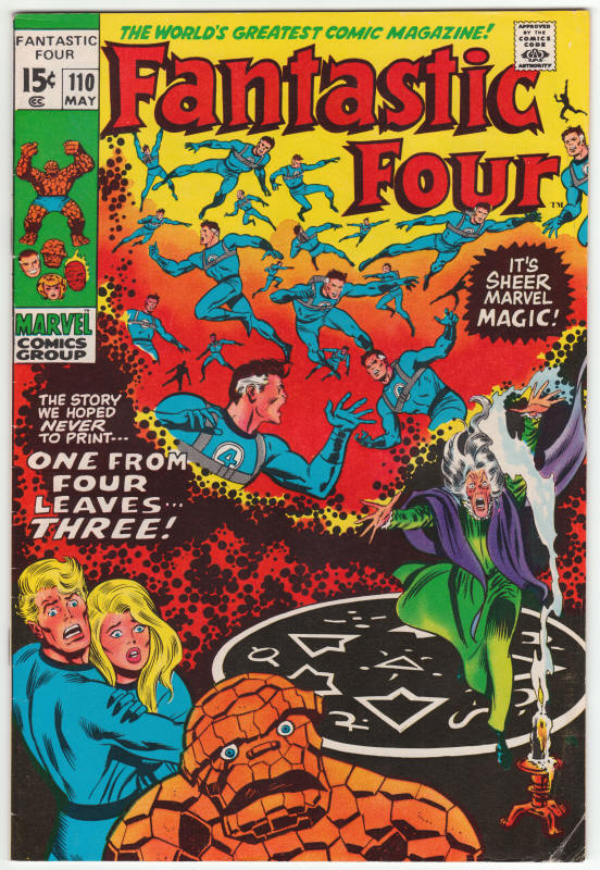 Fantastic Four #110 front cover