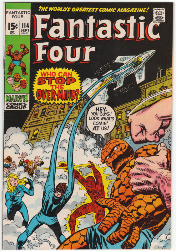 Fantastic Four #114 front cover
