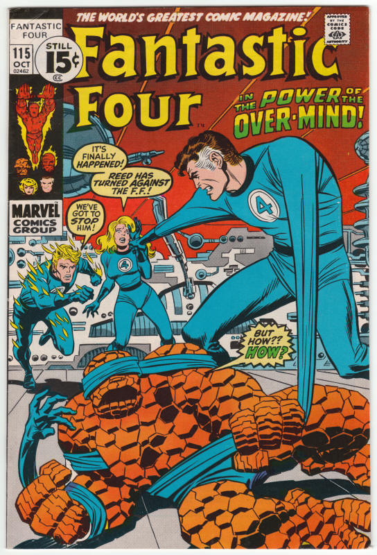 Fantastic Four #115 front cover