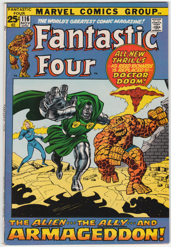 Fantastic Four #116 front cover