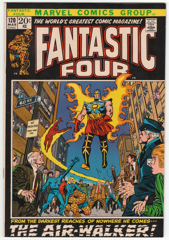 Fantastic Four #120 front cover