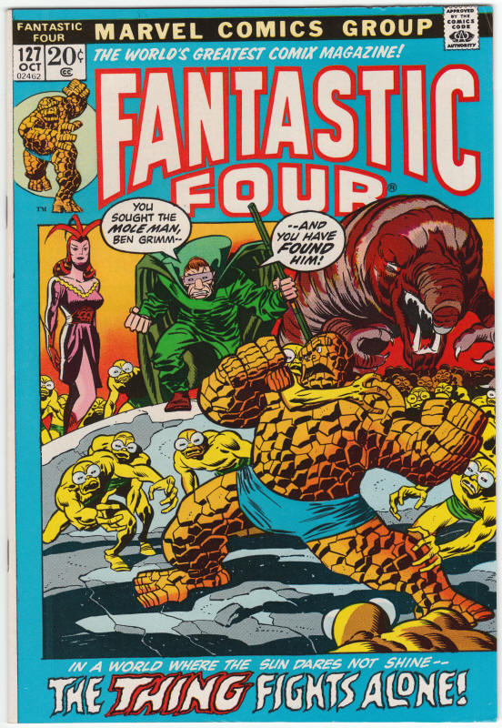 Fantastic Four #127 front cover