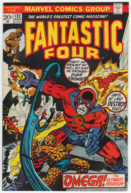 Fantastic Four #132 front cover
