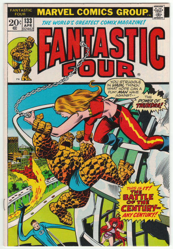 Fantastic Four #133 front cover