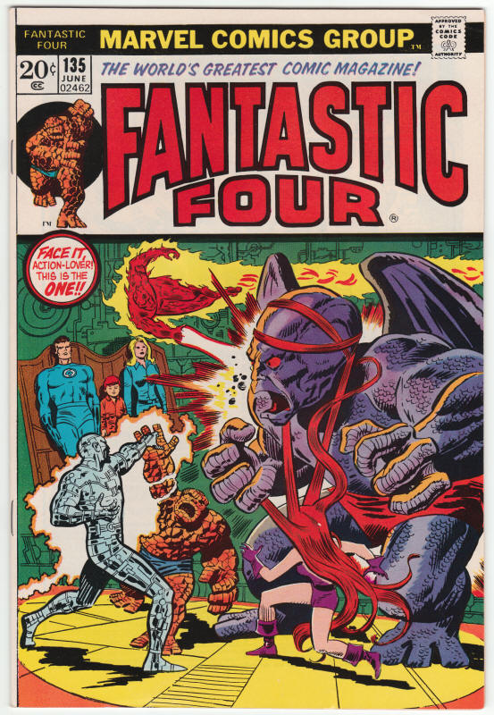 Fantastic Four #135 front cover