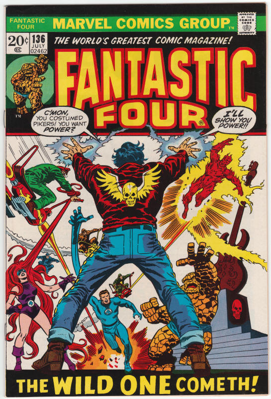 Fantastic Four #136 front cover