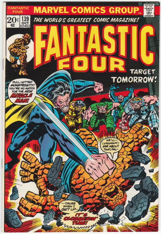 Fantastic Four #139 front cover