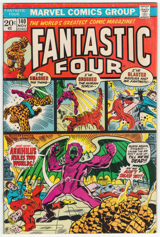 Fantastic Four #140 front cover