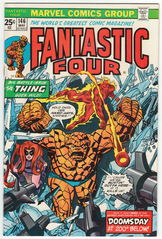 Fantastic Four #146 front cover
