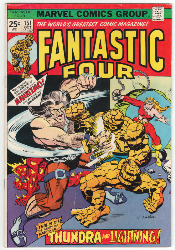 Fantastic Four 151 front cover