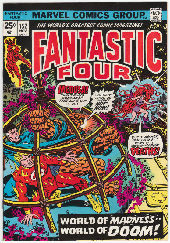 Fantastic Four 152 front cover
