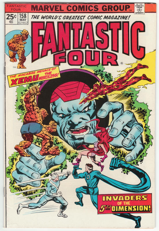 Fantastic Four 158 front cover