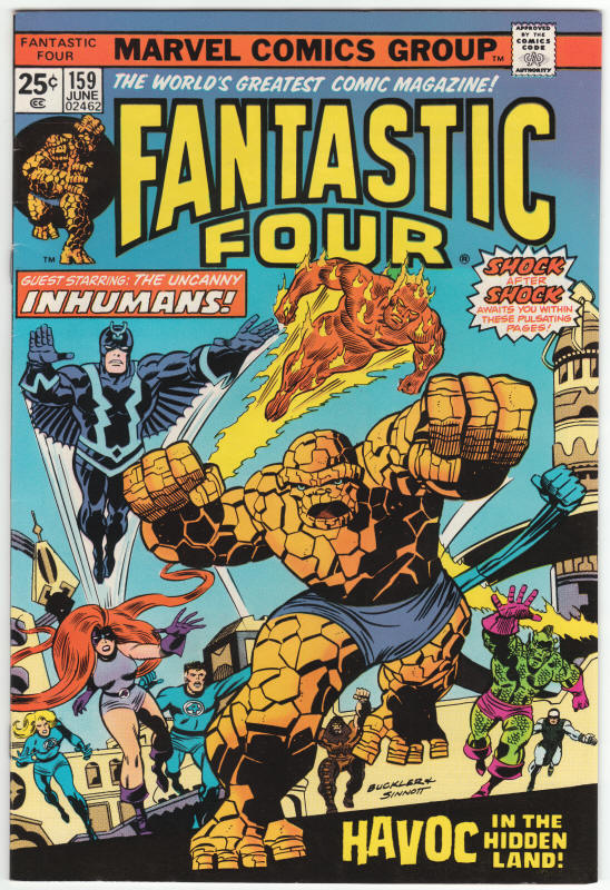 Fantastic Four 159 front cover