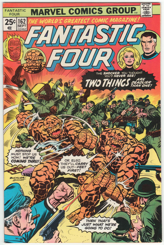 Fantastic Four 162 front cover