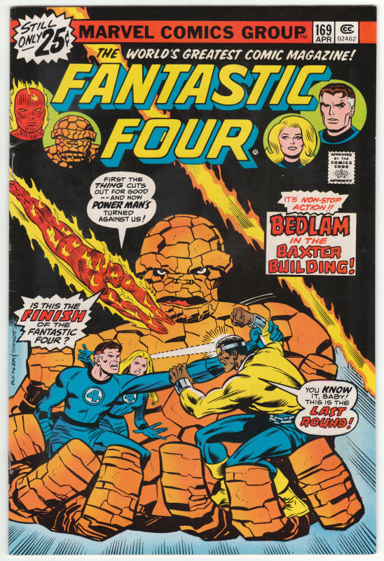 Fantastic Four 169 front cover
