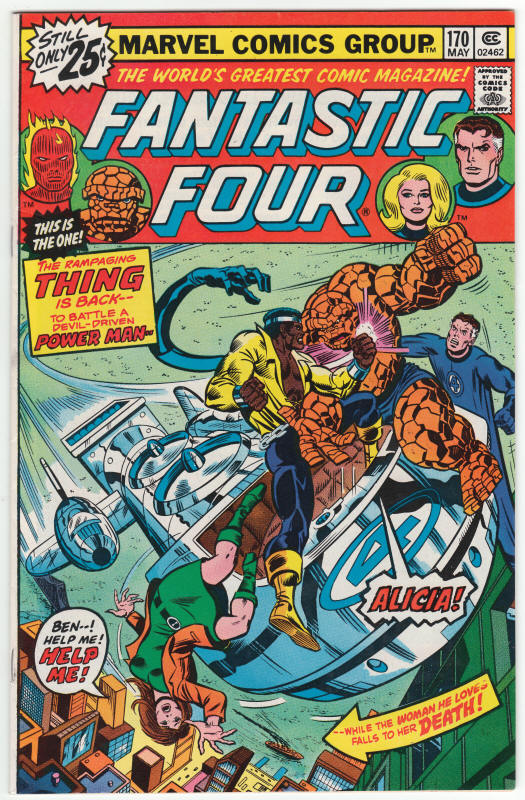 Fantastic Four 170 front cover