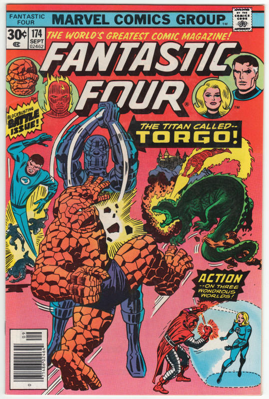Fantastic Four 174 front cover