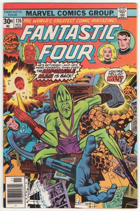 Fantastic Four 176 front cover
