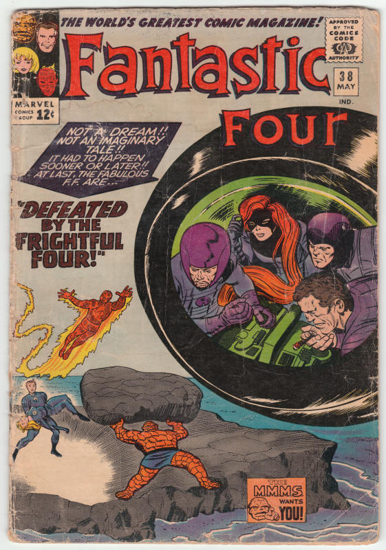 Fantastic Four 38 front cover