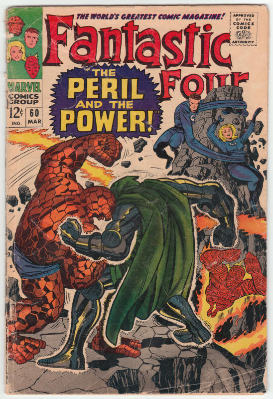 Fantastic Four #60 front cover