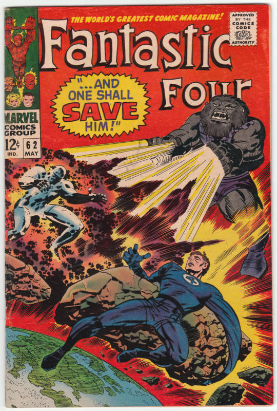 Fantastic Four #62 front cover
