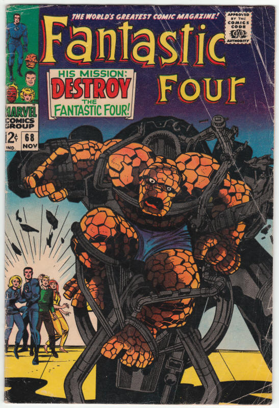 Fantastic Four #68 front cover