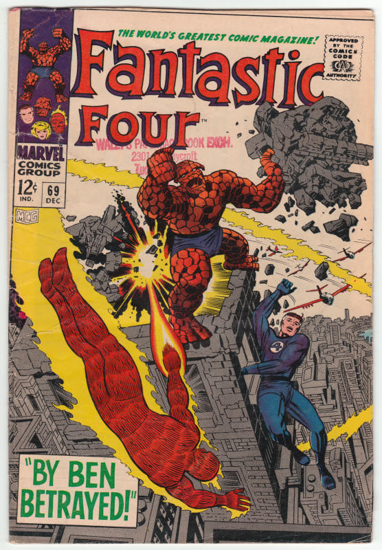 Fantastic Four #69 front cover
