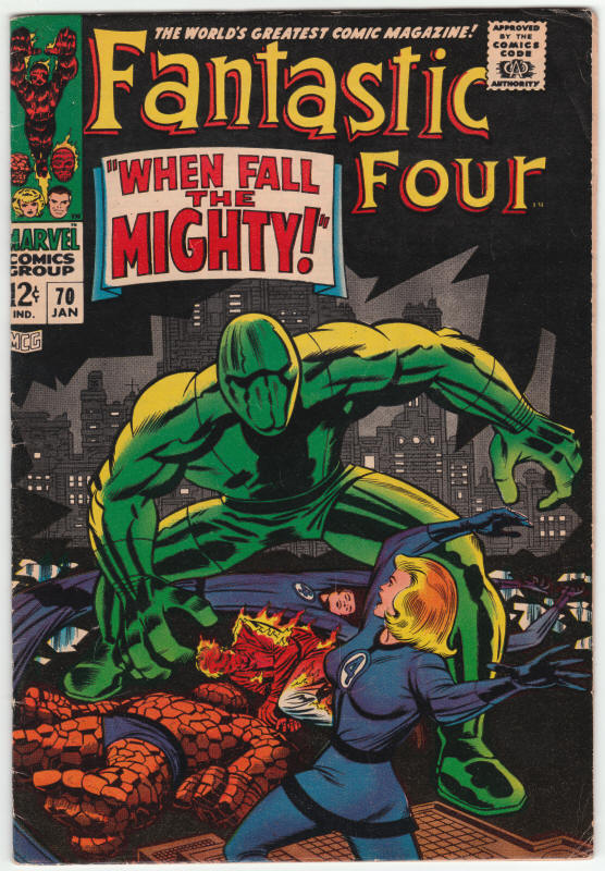 Fantastic Four #70 front cover