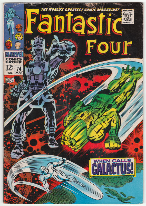 Fantastic Four #74 front cover